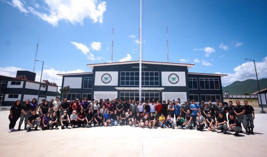 Promueve INJUVE la activación física y la defensa personal entre jóvenes y la Guardia Nacional de Tamaulipas